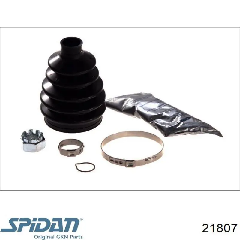 Osłona przegubu homokinetycznego półosi przedniej zewnętrzna GKN-Spidan 21807 cena, od 14,49 USD