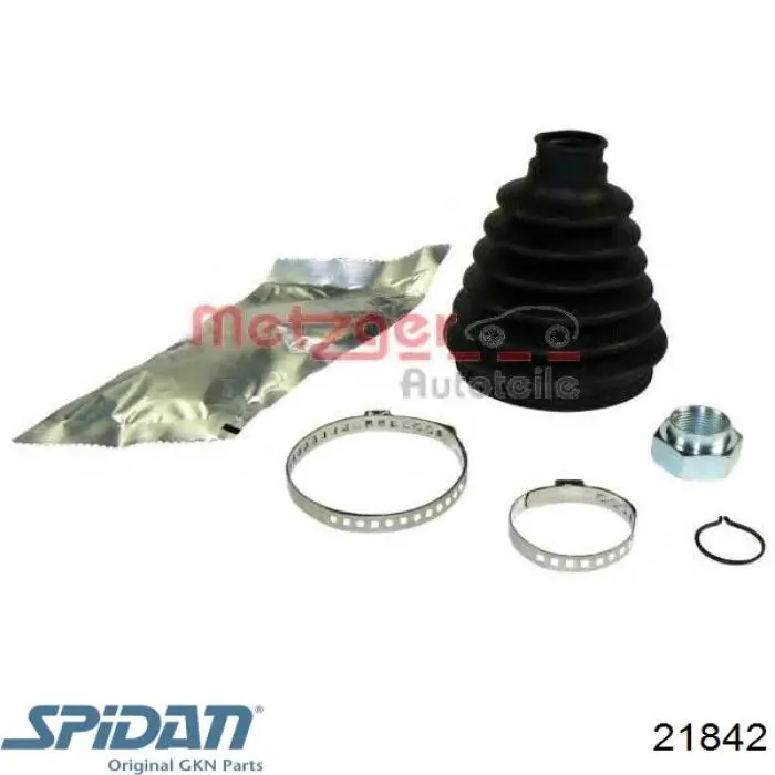 Do koszyka 21842 GKN-Spidan Osłona przegubu homokinetycznego półosi przedniej zewnętrzna