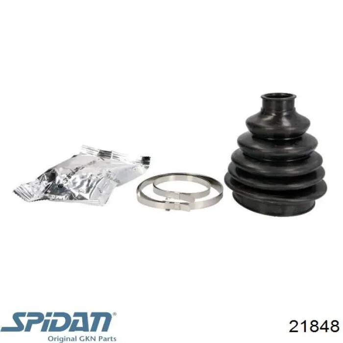 Osłona przegubu homokinetycznego półosi przedniej zewnętrzna GKN-Spidan 21848 cena, od 19,62 USD