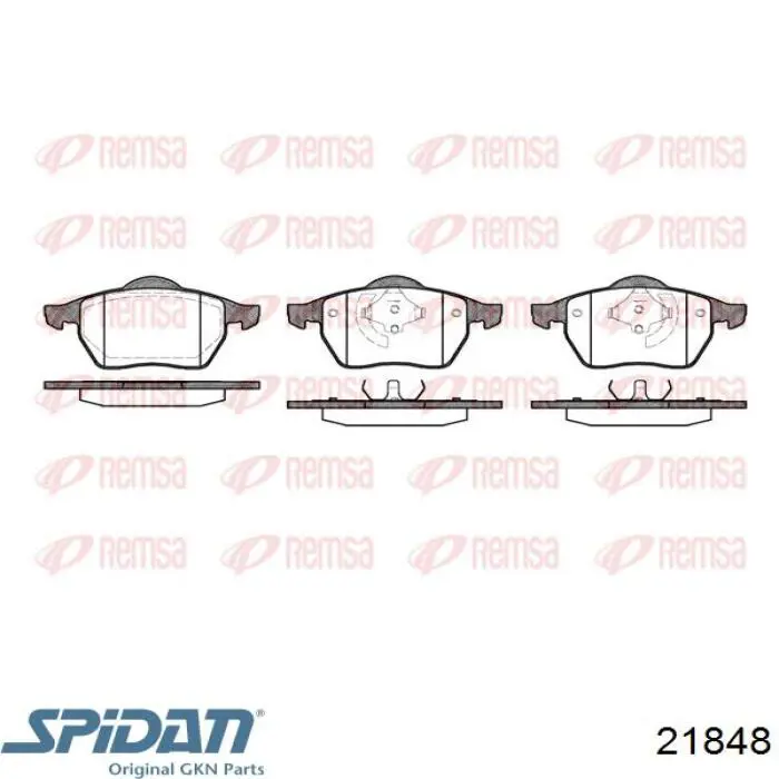 Do koszyka 21848 GKN-Spidan Osłona przegubu homokinetycznego półosi przedniej zewnętrzna