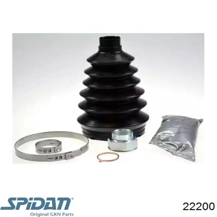 Osłona przegubu homokinetycznego półosi przedniej zewnętrzna GKN-Spidan 22200 cena, od 15,82 USD