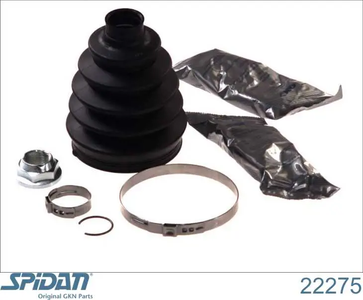 Osłona przegubu homokinetycznego półosi przedniej zewnętrzna GKN-Spidan 22275 cena, od 15,82 USD
