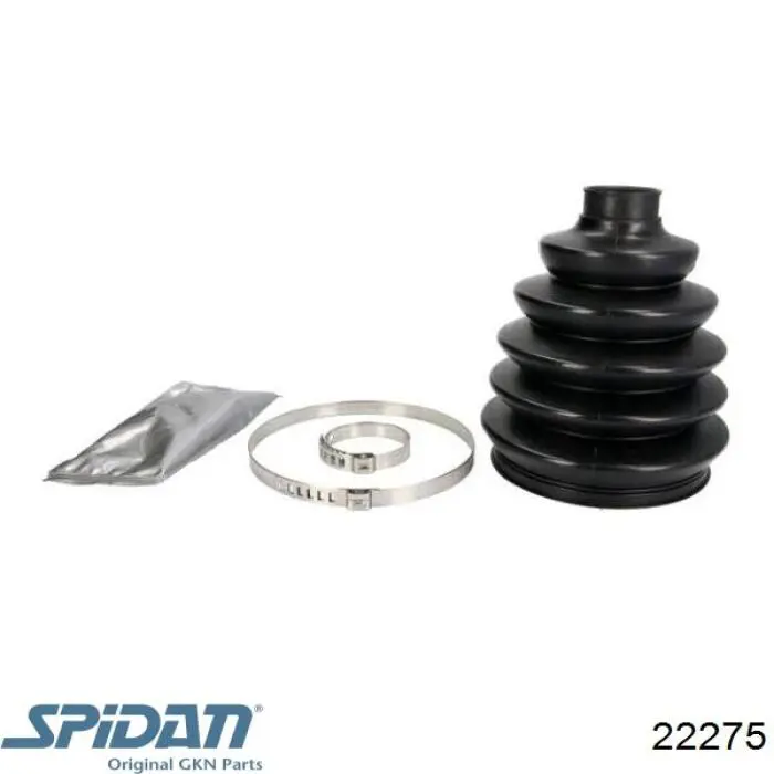 Do koszyka 22275 GKN-Spidan Osłona przegubu homokinetycznego półosi przedniej zewnętrzna
