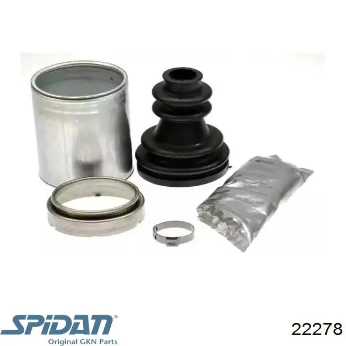 Osłona przegubu homokinetycznego półosi przedniej wewnętrzna prawa GKN-Spidan 22278 cena, od 17,21 USD