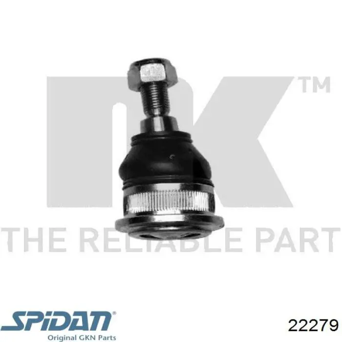 Do koszyka 22279 GKN-Spidan Osłona przegubu homokinetycznego półosi przedniej wewnętrzna