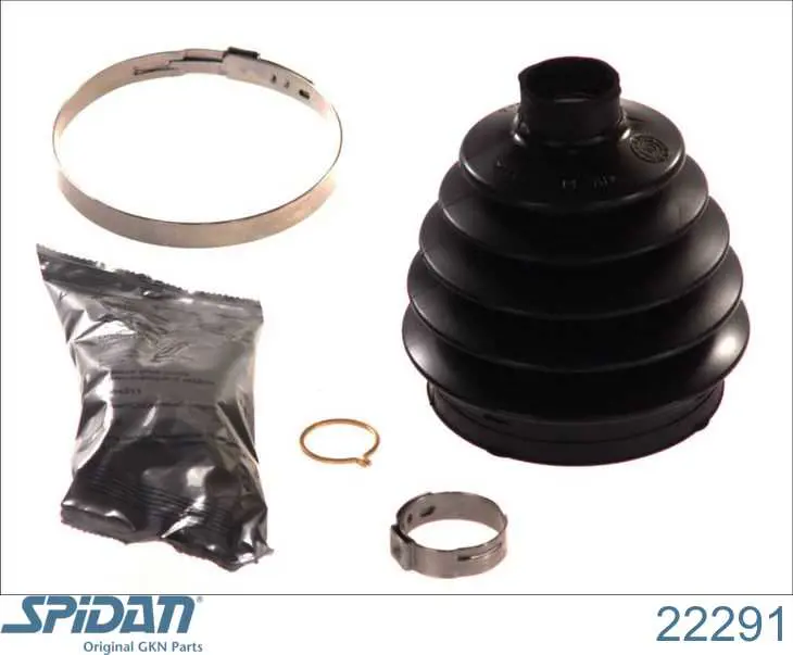 Osłona przegubu homokinetycznego półosi przedniej zewnętrzna GKN-Spidan 22291 cena, od 15,27 USD