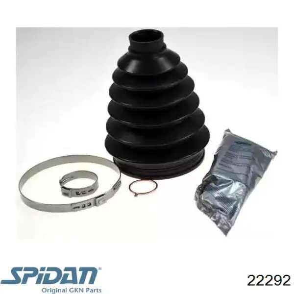 Osłona przegubu homokinetycznego półosi przedniej zewnętrzna GKN-Spidan 22292 cena, od 14,16 USD