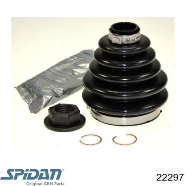 Osłona przegubu homokinetycznego półosi przedniej zewnętrzna GKN-Spidan 22297 cena, od 15,06 USD
