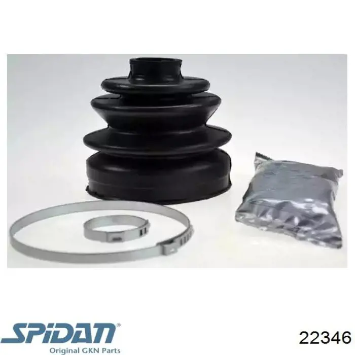 Osłona przegubu homokinetycznego półosi przedniej zewnętrzna GKN-Spidan 22346 cena, od 12,20 USD
