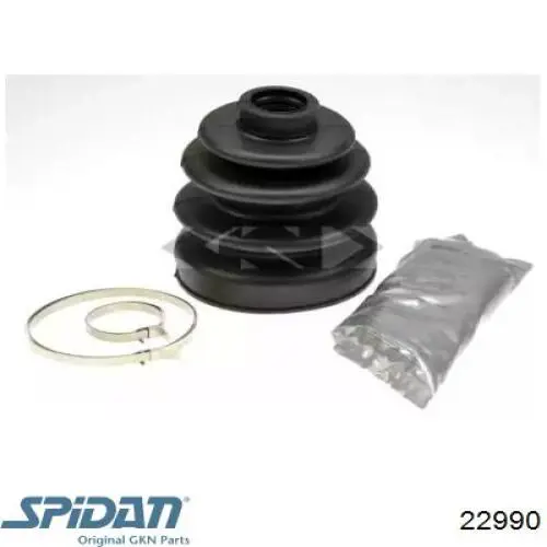 Do koszyka 22990 GKN-Spidan Osłona przegubu homokinetycznego półosi przedniej zewnętrzna