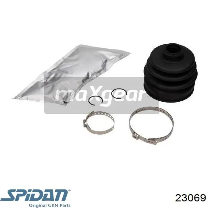 Osłona przegubu homokinetycznego półosi przedniej zewnętrzna GKN-Spidan 23069 cena, od 9,40 USD