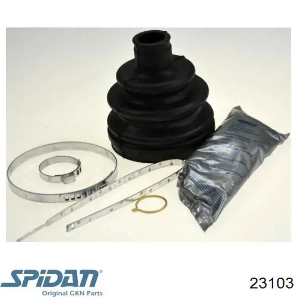 Osłona przegubu homokinetycznego półosi przedniej zewnętrzna GKN-Spidan 23103 cena, od 9,53 USD