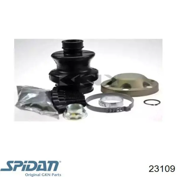 Osłona przegubu homokinetycznego półosi przedniej wewnętrzna GKN-Spidan 23109 cena, od 16,78 USD