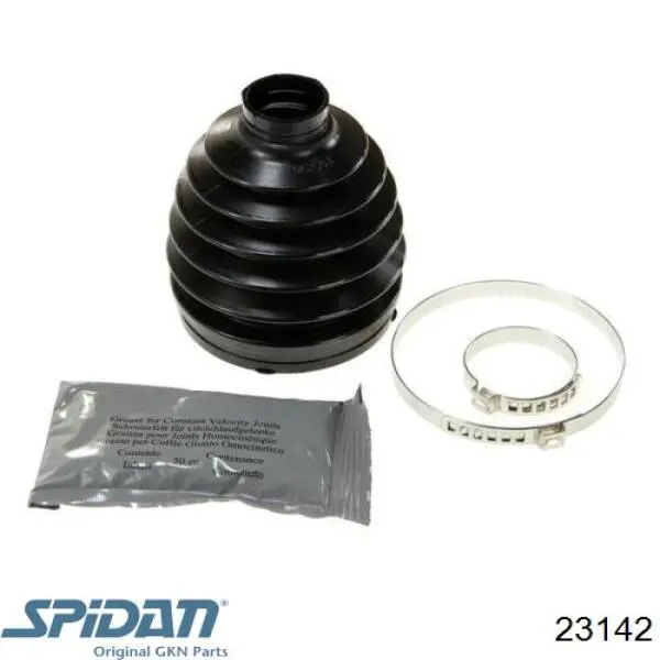 Do koszyka 23142 GKN-Spidan Osłona przegubu homokinetycznego zewnętrzna prawa