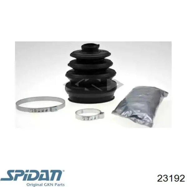 Osłona przegubu homokinetycznego półosi przedniej wewnętrzna GKN-Spidan 23192 cena, od 11,05 USD