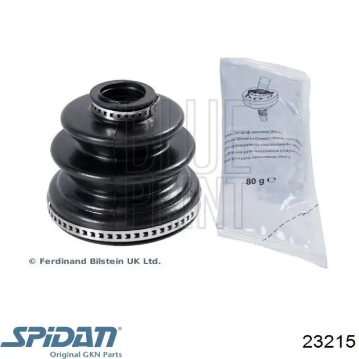 Do koszyka 23215 GKN-Spidan Osłona przegubu homokinetycznego półosi przedniej wewnętrzna