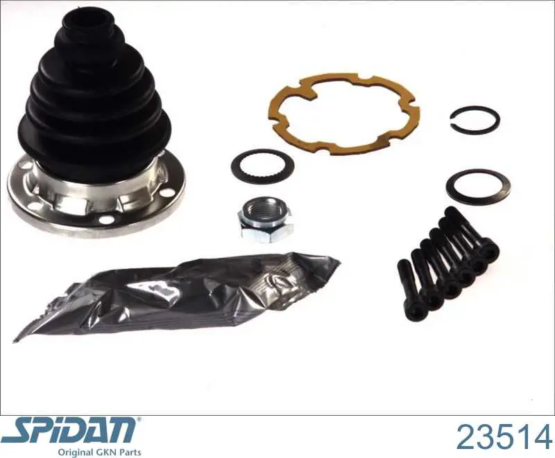Do koszyka 23514 GKN-Spidan Osłona przegubu homokinetycznego półosi przedniej wewnętrzna