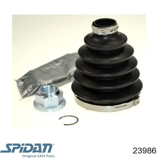 Osłona przegubu homokinetycznego półosi przedniej zewnętrzna GKN-Spidan 23986 cena, od 14,09 USD