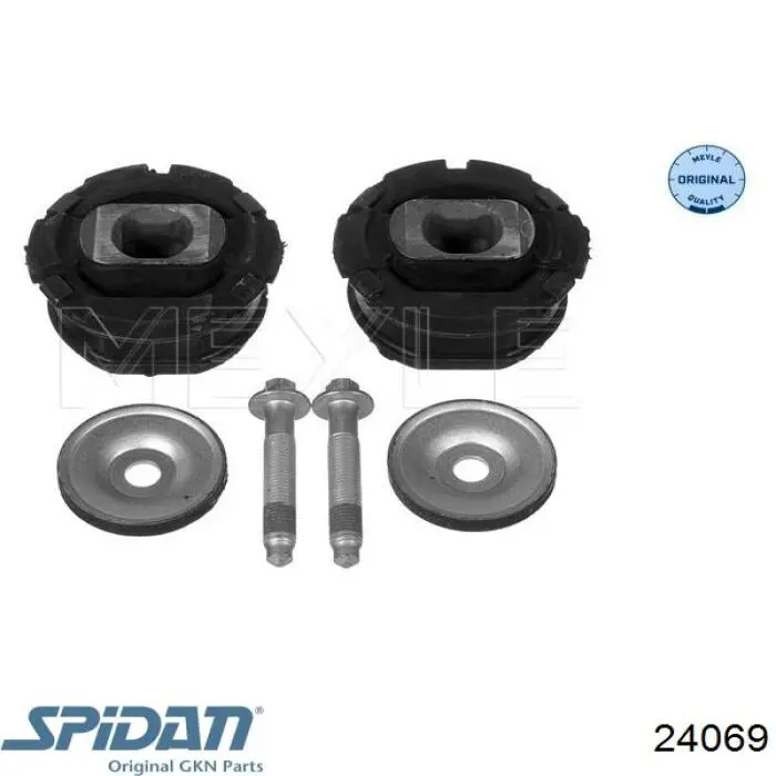 Do koszyka 24069 GKN-Spidan Osłona przegubu homokinetycznego półosi przedniej zewnętrzna