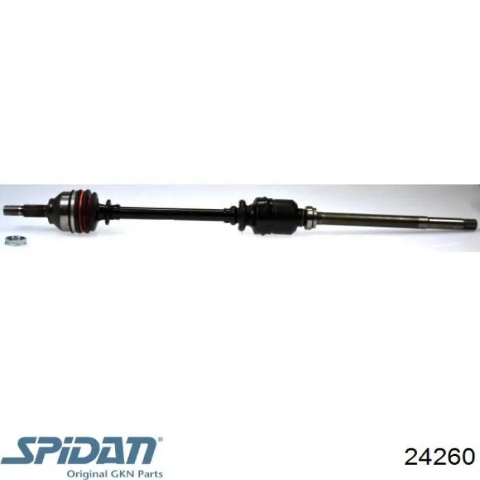 Do koszyka 3273FA Peugeot/Citroen Półoś napędowa przednia prawa