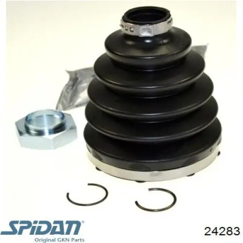 Do koszyka 24283 GKN-Spidan Osłona przegubu homokinetycznego półosi przedniej zewnętrzna