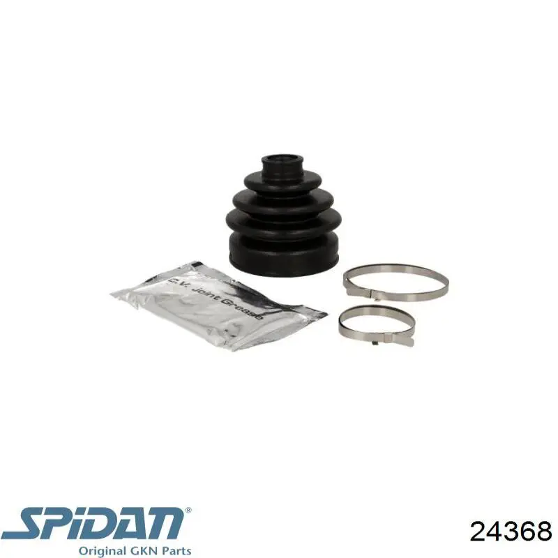 Do koszyka 24368 GKN-Spidan Osłona przegubu homokinetycznego półosi przedniej zewnętrzna