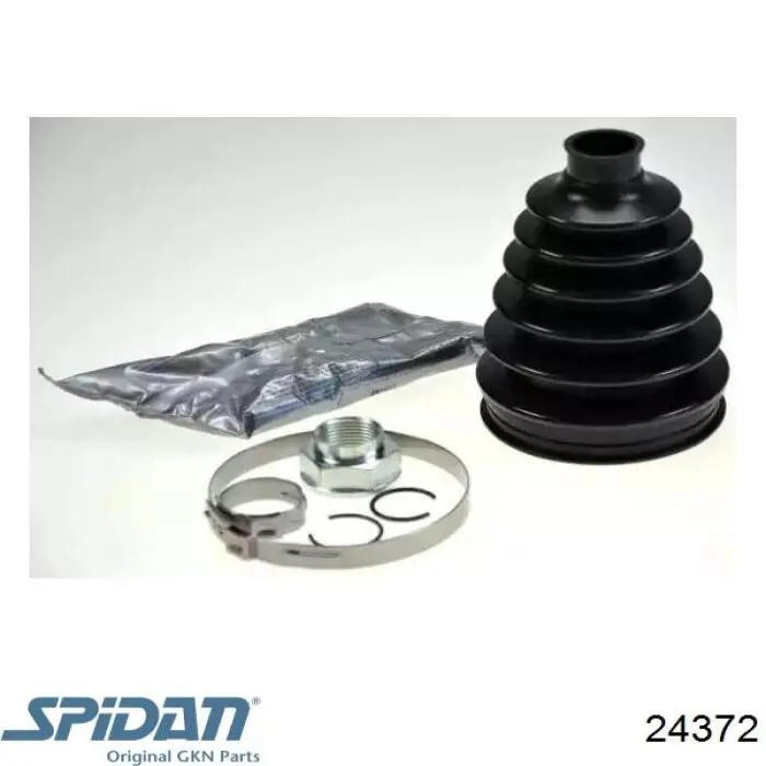 Osłona przegubu homokinetycznego półosi przedniej zewnętrzna GKN-Spidan 24372 cena, od 13,96 USD