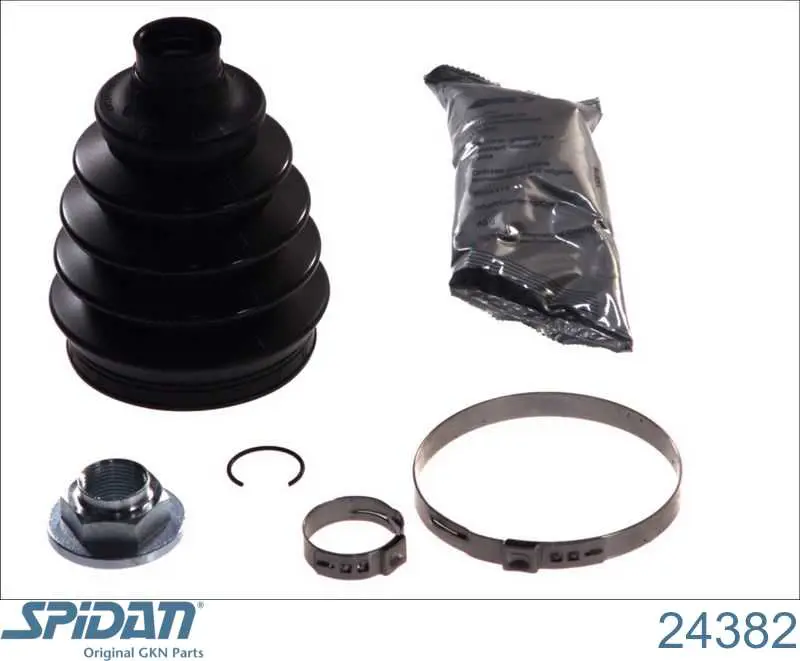 Osłona przegubu homokinetycznego półosi przedniej zewnętrzna GKN-Spidan 24382 cena, od 15,34 USD