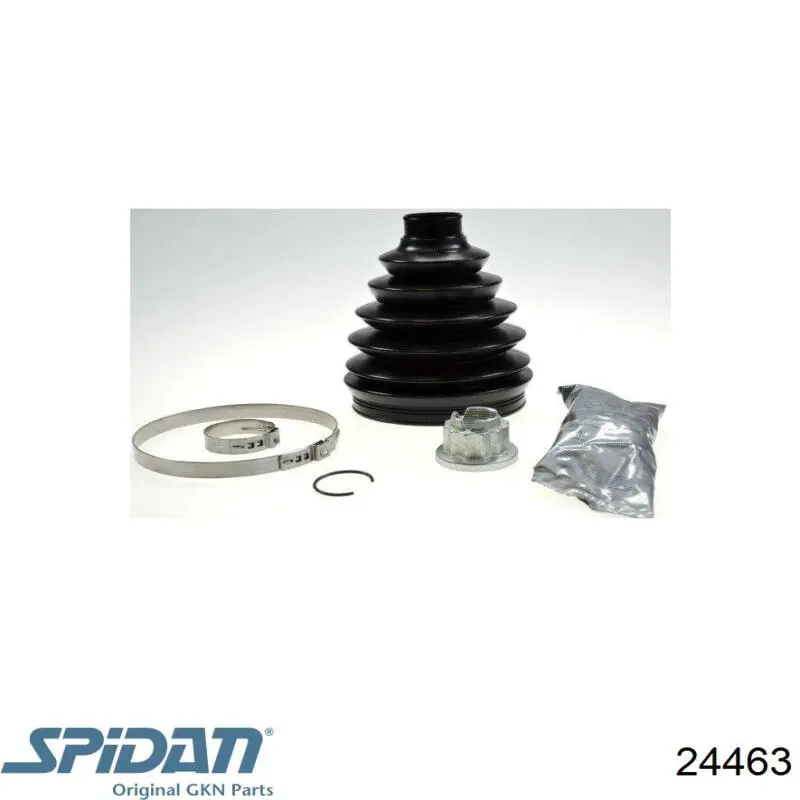 Osłona przegubu homokinetycznego półosi przedniej zewnętrzna GKN-Spidan 24463 cena, od 16,91 USD