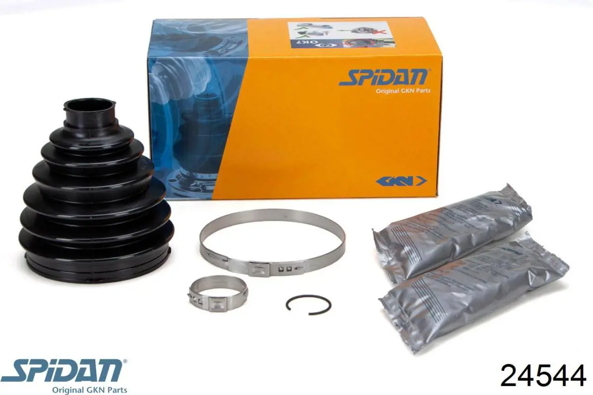 Do koszyka 24544 GKN-Spidan Osłona przegubu homokinetycznego półosi przedniej zewnętrzna