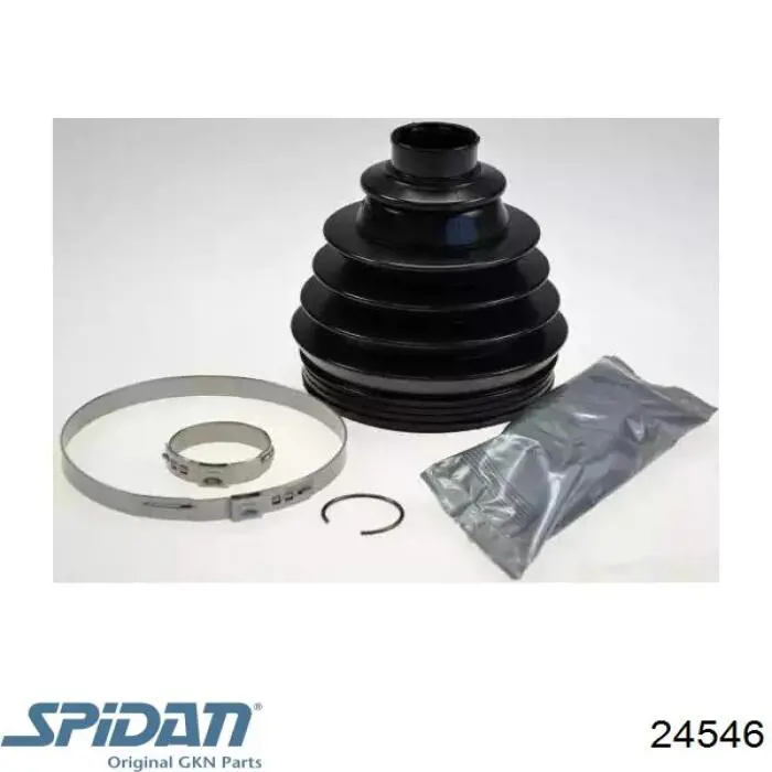 Osłona przegubu homokinetycznego półosi przedniej zewnętrzna GKN-Spidan 24546 cena, od 13,18 USD