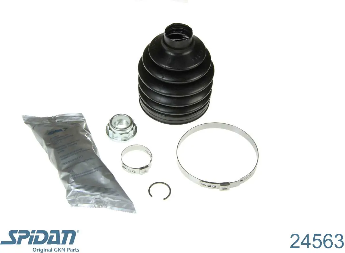 Osłona przegubu homokinetycznego półosi przedniej zewnętrzna GKN-Spidan 24563 cena, od 15,43 USD