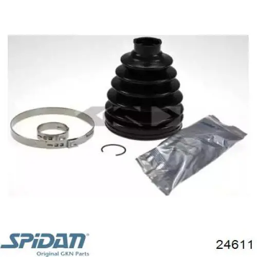 Do koszyka 24611 GKN-Spidan Osłona przegubu homokinetycznego półosi przedniej zewnętrzna