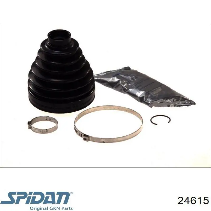 Osłona przegubu homokinetycznego półosi przedniej zewnętrzna GKN-Spidan 24615 cena, od 15,49 USD