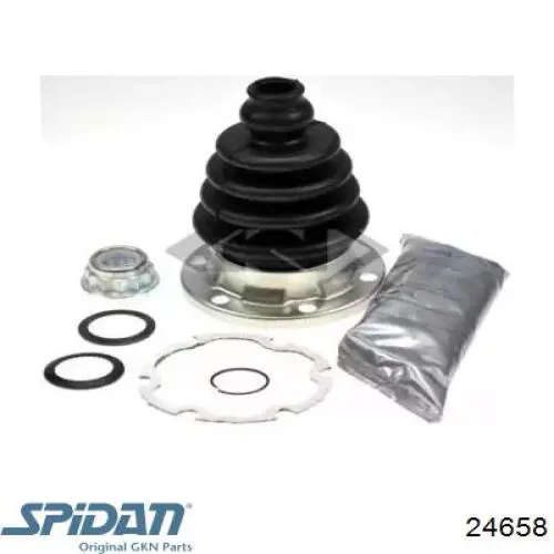 Osłona przegubu homokinetycznego półosi przedniej wewnętrzna GKN-Spidan 24658 cena, od 16,89 USD