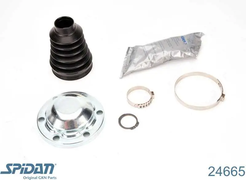 Osłona przegubu homokinetycznego półosi przedniej wewnętrzna GKN-Spidan 24665 cena, od 14,77 USD