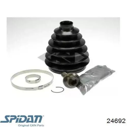 Osłona przegubu homokinetycznego półosi przedniej zewnętrzna GKN-Spidan 24692 cena, od 27,26 USD