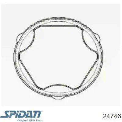 Osłona przegubu homokinetycznego półosi przedniej wewnętrzna GKN-Spidan 24746 cena, od 17,27 USD