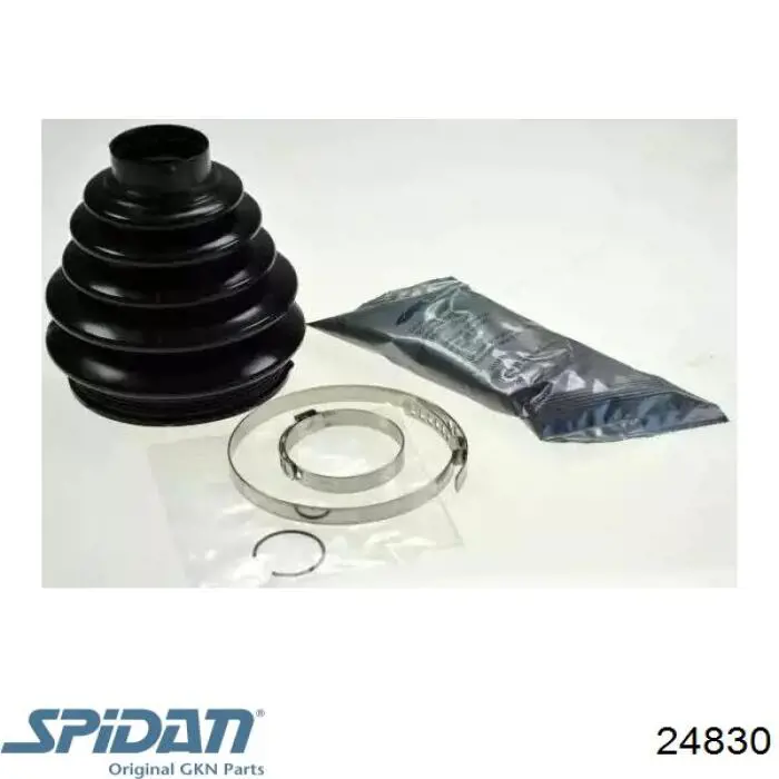 Osłona przegubu homokinetycznego półosi przedniej zewnętrzna GKN-Spidan 24830 cena, od 8,76 USD
