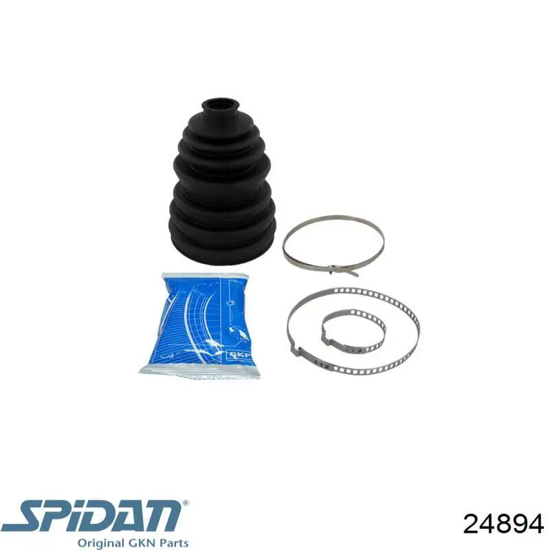 Do koszyka 24894 GKN-Spidan Osłona przegubu homokinetycznego półosi przedniej zewnętrzna