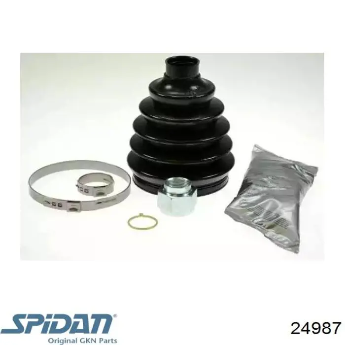Osłona przegubu homokinetycznego półosi przedniej zewnętrzna GKN-Spidan 24987 cena, od 13,24 USD