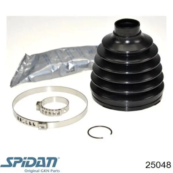 Osłona przegubu homokinetycznego półosi przedniej zewnętrzna GKN-Spidan 25048 cena, od 18,40 USD