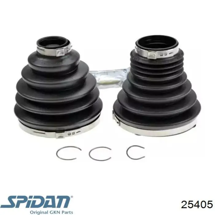 Osłona przegubu homokinetycznego półosi przedniej zewnętrzna GKN-Spidan 25405 cena, od 25,84 USD