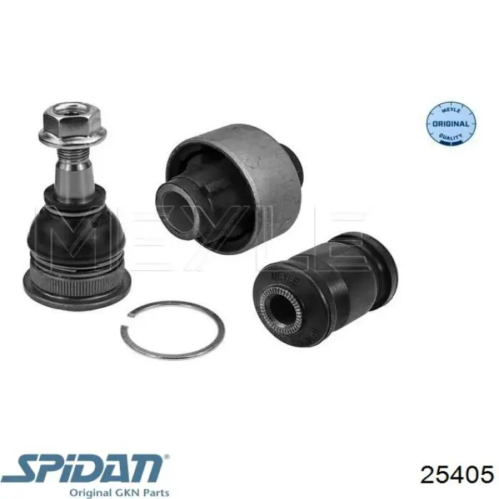Do koszyka 25405 GKN-Spidan Osłona przegubu homokinetycznego półosi przedniej zewnętrzna
