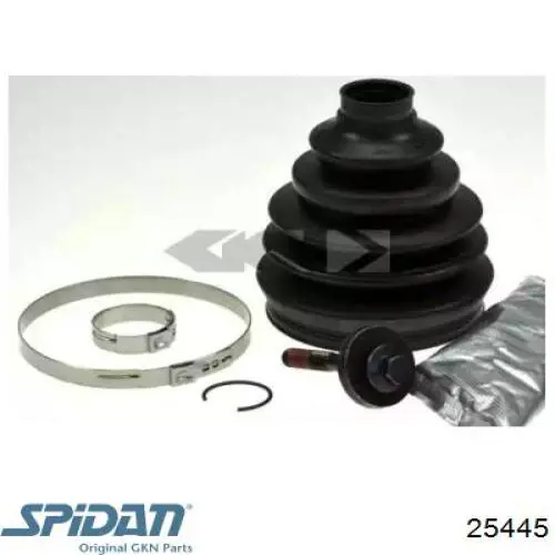 25445 GKN-Spidan Osłona przegubu homokinetycznego półosi przedniej zewnętrzna