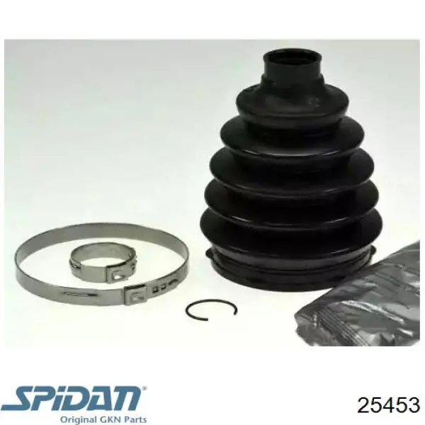 Osłona przegubu homokinetycznego półosi przedniej zewnętrzna GKN-Spidan 25453 cena, od 14,55 USD