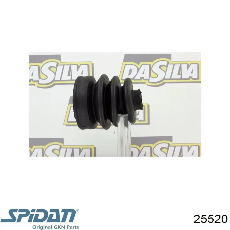 Do koszyka 25520 GKN-Spidan Osłona przegubu homokinetycznego półosi przedniej zewnętrzna
