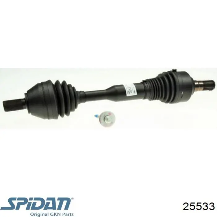 Do koszyka 30783068 Volvo Półoś napędowa przednia lewa