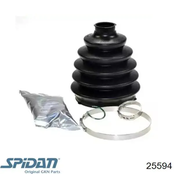 Osłona przegubu homokinetycznego półosi przedniej zewnętrzna GKN-Spidan 25594 cena, od 16,26 USD