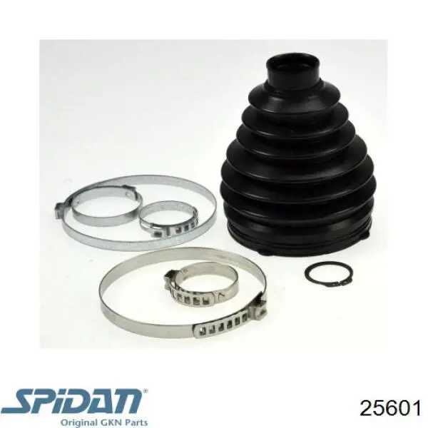 Osłona przegubu homokinetycznego półosi przedniej zewnętrzna GKN-Spidan 25601 cena, od 19,16 USD